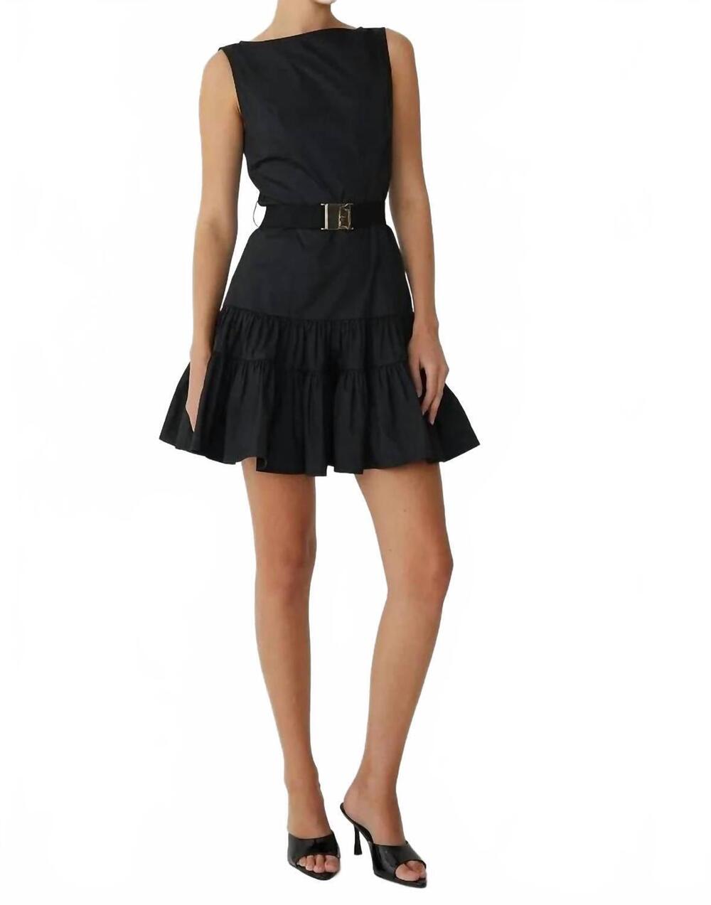 NEW JS71 daphne mini dress in black
